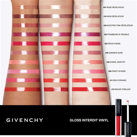 givenchy gloss interdit vinyl trial size in n16|Givenchy Gloss Interdit Vinyl ~ Review + Swatches .